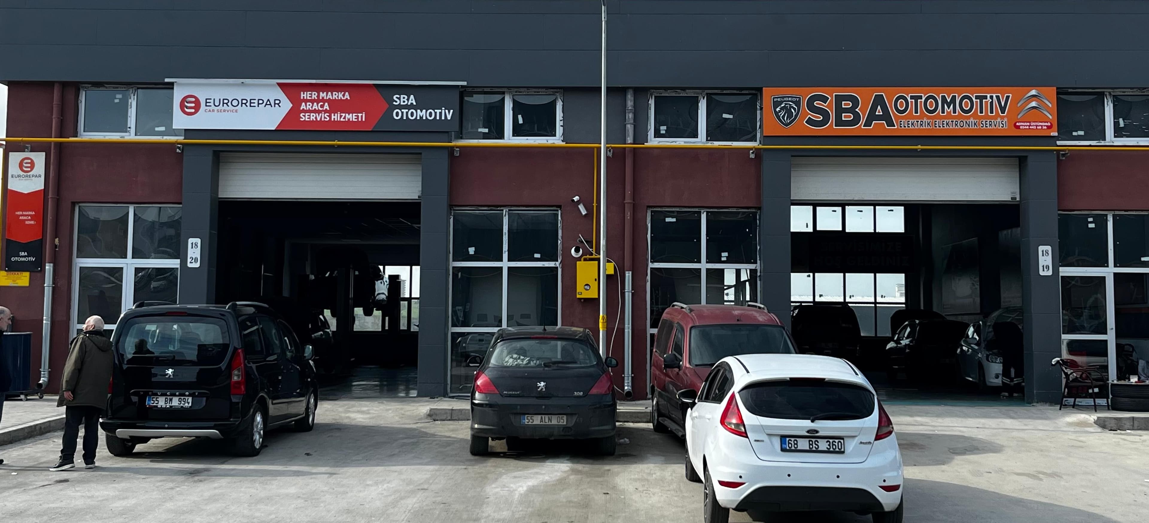 SBA Otomotiv Eurorepar Yetkili Servis Dış Cephe